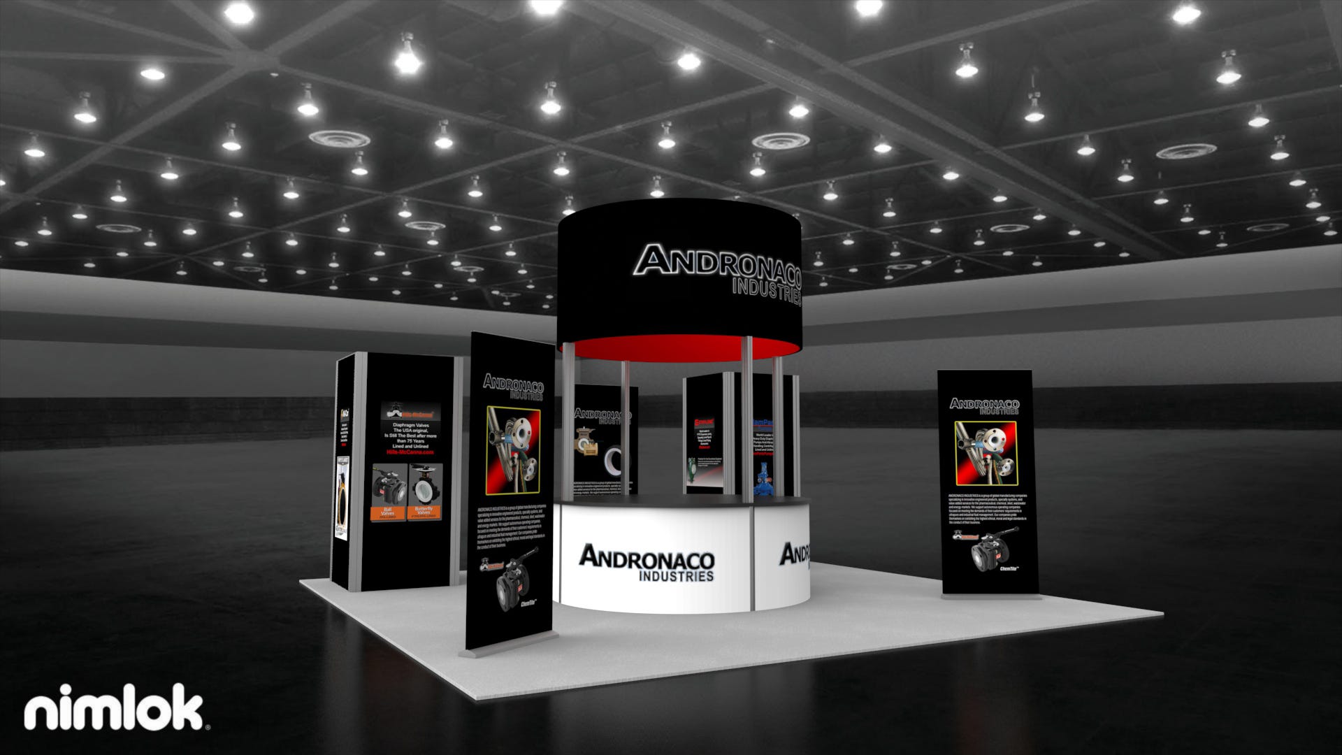 Andronaco Industries 20x20 Island