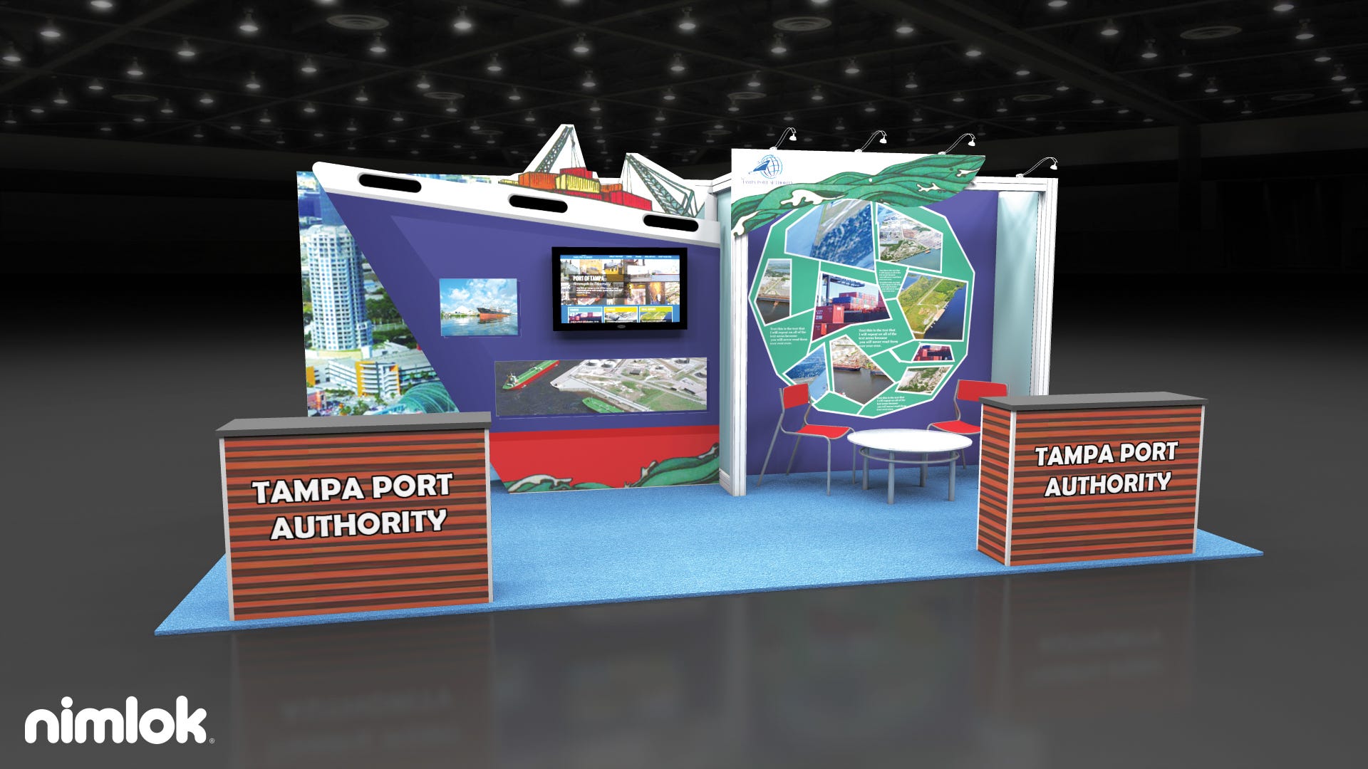 Tampa Port Authority 10x20 Inline